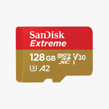 SanDisk Extreme Ultra Flash Memory Card MicroSDXC - A2 / UHS Class V30 / Class10 (SD Adapter Included)